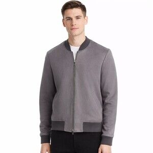 Monfrere  Maverick Bomber Jacket Full Zip Gray Mens size XL NEW
